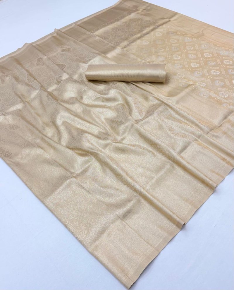 Varakh By Rajtex Kanjeepuram Tissue Weaving Silk Saree